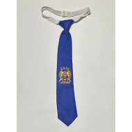 Tie Elastic Embroidered Logo Royal Blue