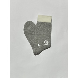 Socks Grey with Cream cotton-lycra