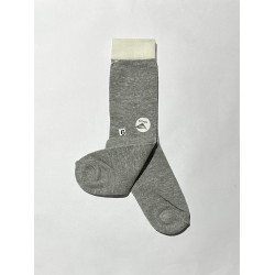 Socks Grey with Cream cotton-lycra