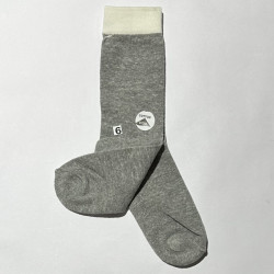 Socks Grey with Cream cotton-lycra