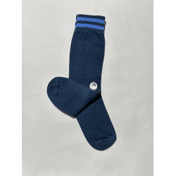 Socks Airforce Blue Cotton Lycra 