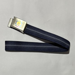 Belt Lockable Steel Buckle Navy blue