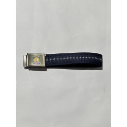 Belt Lockable Steel Buckle Navy blue