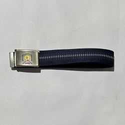 Belt Lockable Steel Buckle Navy blue