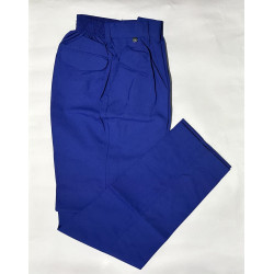 Trouser Back Elastic T/C Royal Blue 