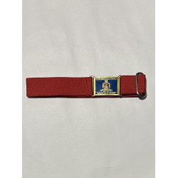 Belt Laminated Red