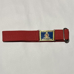 Belt Laminated Red