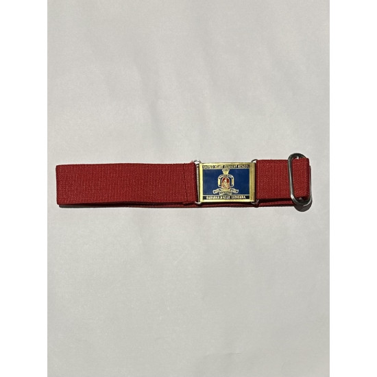 Belt Laminated Red