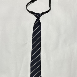 Tie Elastic Navy Lining