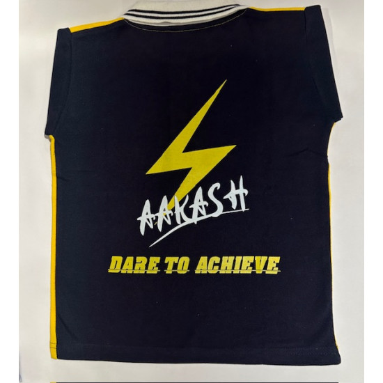 House T-Shirt Half Sleeves Yellow (Aakash)