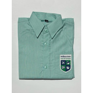 Half Sleeves Fillafil Shirt with Green Embroidered Pocket